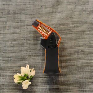 Scorch Torch CNC Machined 6.75" Tall Handheld Aluminum Refillable Torch In Gift Box